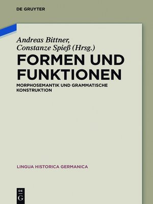 cover image of Formen und Funktionen